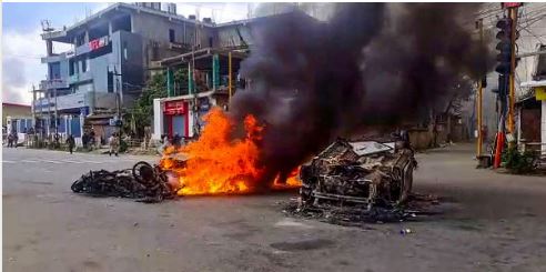Violence continues in Manipur 1
