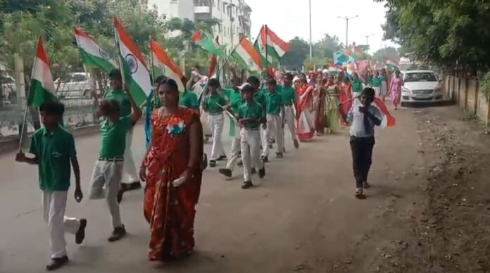 કલોલ દેશ ભક્તિના રંગે રંગાયું,સ્વાતંત્ર દિવસની ઉજવણી કરવામાં આવી