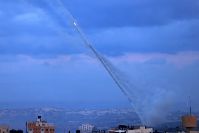 srael as rockets launched from Gaza