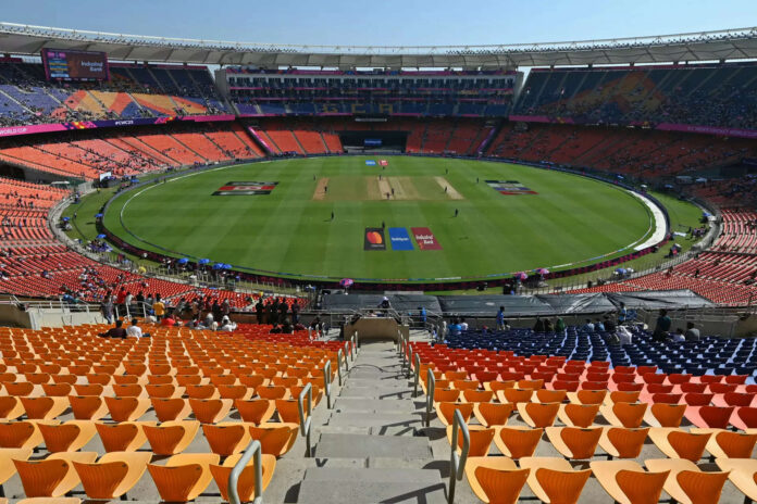 empty seats, Ahmedabad, ICC Cricket, World Cup 2023,