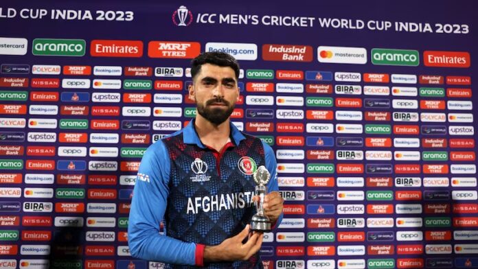 Ibrahim Zadran on Man of The Match