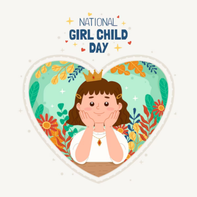 Screenshot 2023 10 11 at 16 03 54 Free Vector Flat national girl child day illustration 1