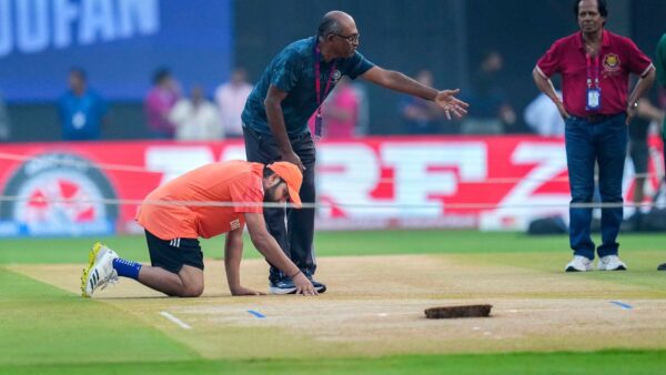 BCCI curator takes care of pitch