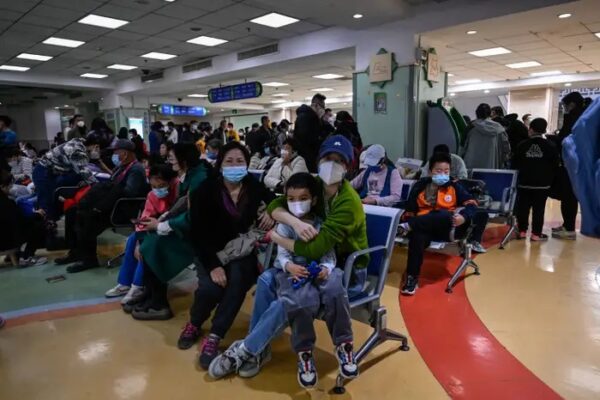 Children are falling ill rapidly in China
