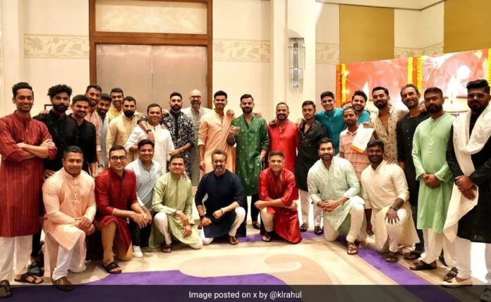 Team India Celebrate Diwali