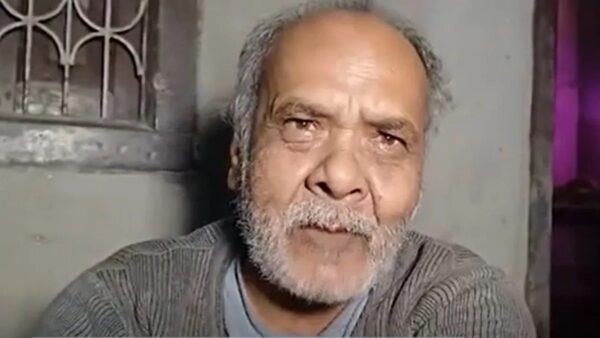 ललित झा के पिता