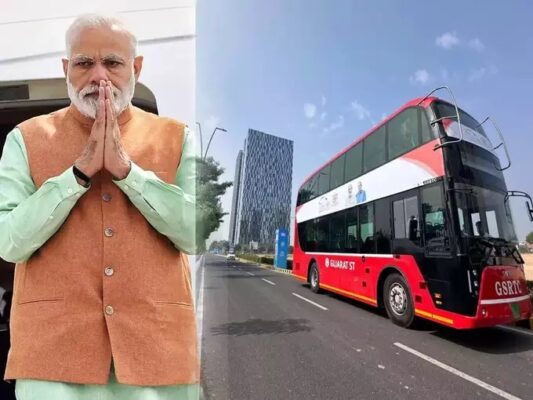 Double Decker: PM મોદીની ડ્રીમ  સિટી 'ગિફ્ટ સિટી'ને નવી ગિફ્ટ