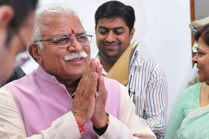CM Manohar Lal Khattar