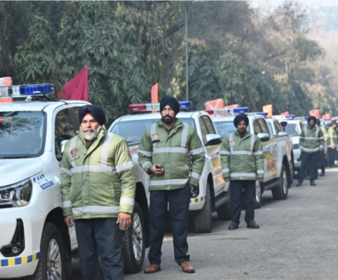 Punjab: राज्य में "Road Saftey बल" को दिखाई गई हरी झंडी, सीएम मान का मास्टर प्लान सड़क दुर्घटनाओं को लेकर साकार हुआ