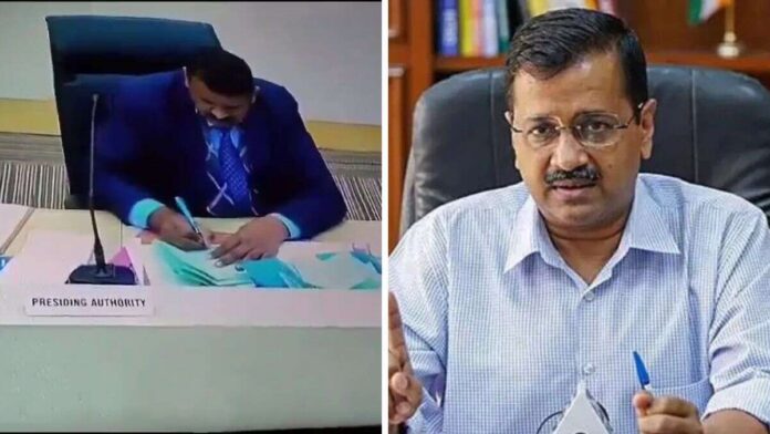 AAP CAUGHT OFFICER CHEATING