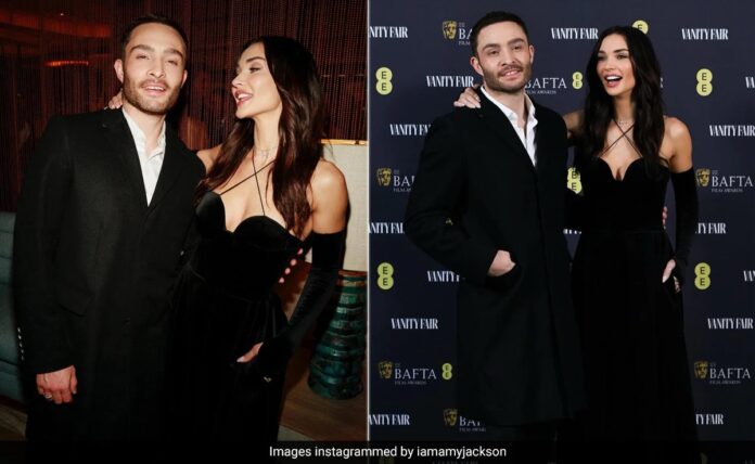 Amy Jackson And Ed Westwick's Couple Style