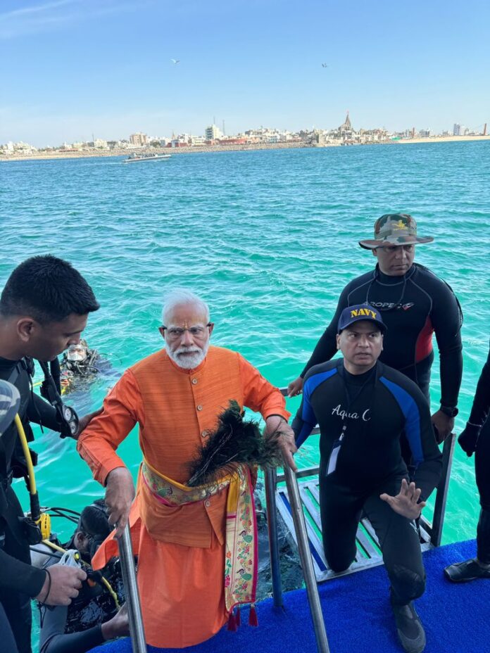 PM Modi In Dwarka