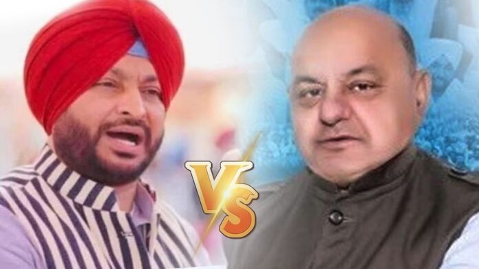 AAP MLA और कांग्रेसी सांसद रवनीत बिट्टू की तू-तू-मैं-मैं