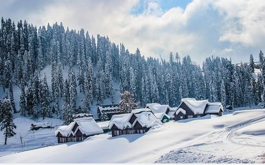 Jammu and Kashmir Snow Flow