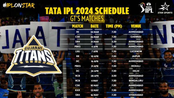 IPL 2024 Full Schedule 