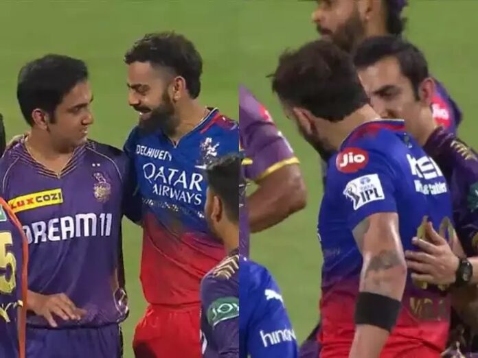 Virat and Gambhir: લોકોને પંગો થવાનો હતો ડર, પણ આ ડર વચ્ચે ગળે મળ્યા વિરાટ કોહલી અને ગૌતમ ગંભીર