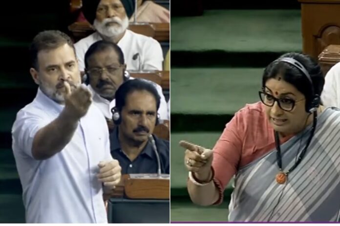 Smriti Irani: સ્મૃતિ ઈરાનીનો રાહુલ ગાંધીને ખુલ્લો પડકાર; 