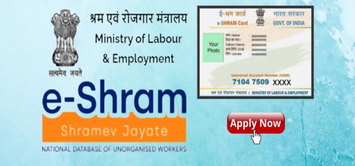 e-Shram Card: યોજનાઓના લાભો લેવા ઈ-શ્રમ કાર્ડ માટે અરજી કરો