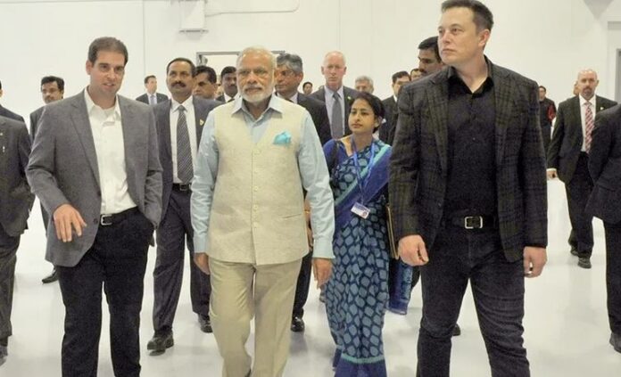 Elon Musk India Visit