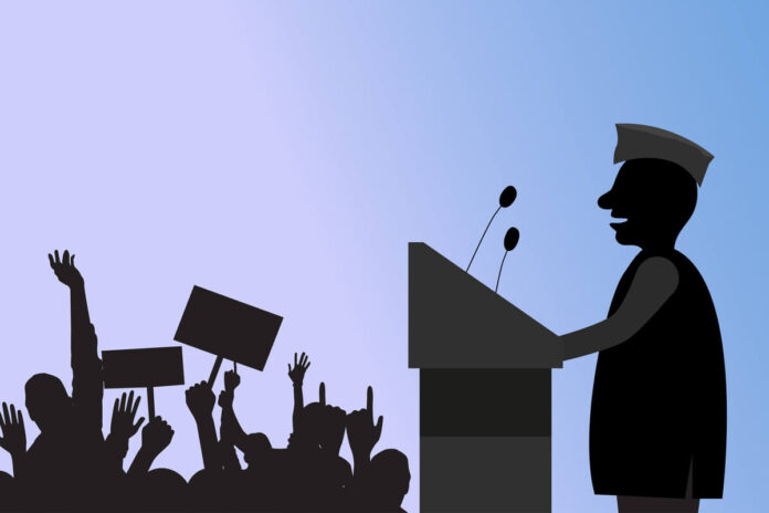 Indian politician's unwanted speech