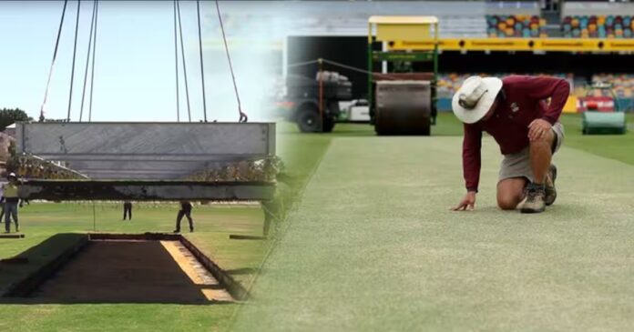 Drop in pitch: 'ડ્રોપ ઈન' પિચ શું છે, જે દરિયાઈ માર્ગે આવ્યો, આના પર થશે વર્લ્ડ કપમાં ભારત-પાકિસ્તાનનું ઘમાસાન