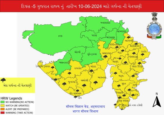 Rain in Gujarat
