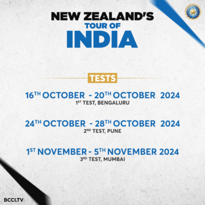 Team india Schedule 