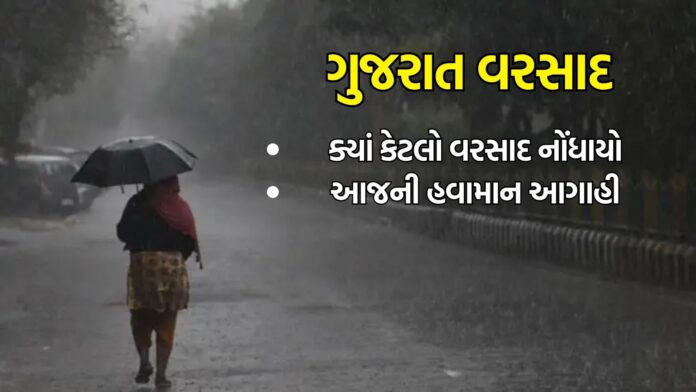 Gujarat Weather: હવામાન વિભાગની આગાહી, આ 6 જિલ્લામાં ગાજવીજ સાથે વરસાદ તૂટી પડશે