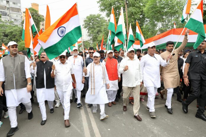 Tiranga Yatra: રાજકોટમાં તિરંગા યાત્રા, રાજયમાં આજથી 5 દિવસ સુધી તિરંગા યાત્રા