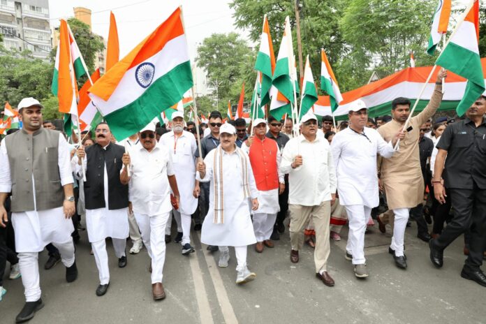 Tiranga Yatra: રાજકોટમાં તિરંગા યાત્રા, રાજયમાં આજથી 5 દિવસ સુધી તિરંગા યાત્રા