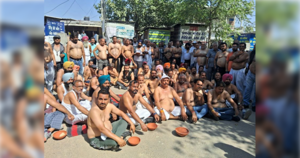 Screenshot 2024 10 14 at 15 32 37 Property dealers stage half naked protest in Muktsar against rate hikes The Tribune