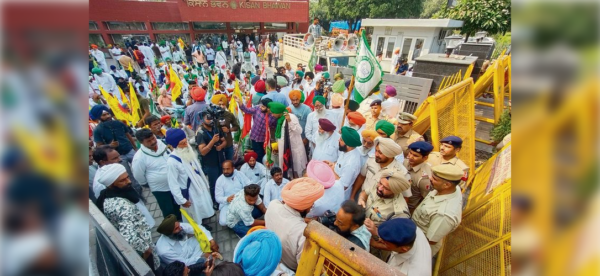 Screenshot 2024 10 19 at 13 24 29 Farmers arhtiyas millers start ‘pucca morcha in Chandigarh The Tribune