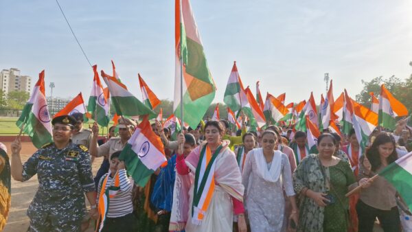 જામનગરમાં ધારાસભ્ય રિવાબા જાડેજા ઓપરેશન સિંદુર યાત્રા #jamnagar #sindooryatra #rivabajadeja #tirangayatra