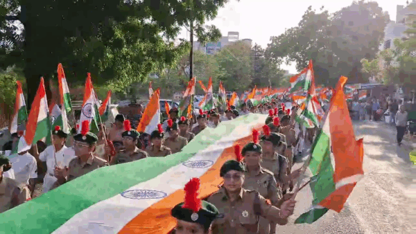 જામનગરમાં ધારાસભ્ય રિવાબા જાડેજા ઓપરેશન સિંદુર યાત્રા #jamnagar #sindooryatra #rivabajadeja #tirangayatra