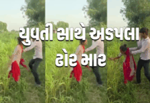 બનાસકાંઠામાં યુવતી સાથે અડપલા ઢોર માર,યુવતીને માર મારતો યુવકનો વિડિયો વાયરલ, પોલીસ તપાસમાં #banaskantha #tharad #viralvideo