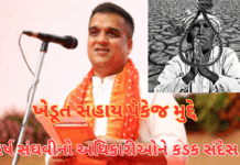 Harsh Sanghavi:ખેડૂત સહાય પેકેજ મુદ્દે Dy.CM હર્ષ સંઘવીનો અધિકારીઓને કડક ચેતવણીભર્યો સંદેશ.#HarshSanghavi,#FarmerRelief,#KhedutSahay Harsh Sanghavi:
