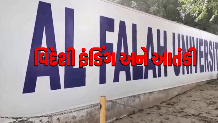 delhi-blast-fund-and-dr-tererist દિલ્હી કાર વિસ્ફોટ પછી ઈડીના રડાર પર અલ-ફલાહ યુનિવર્સિટી: વિદેશી ફંડિંગ અને આતંકી કડીની તપાસ શરૂ #DelhiBlast #AlFalahUniversity #EDInvestigation #IndiaNews #TerrorFunding #RAW #SecurityAlert #BreakingNews