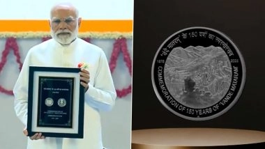 PM Modi releases commemorative postage stamp and coin:
