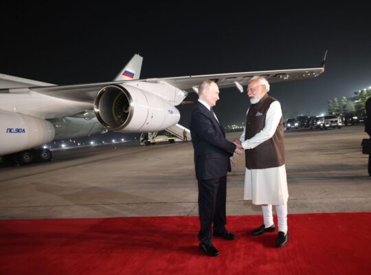 #PutinInIndia  
