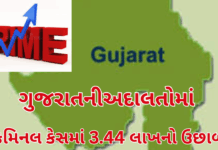 Crime Rate Increase: ગુજરાતની નીચલી અદાલતોમાં ક્રિમિનલ કેસમાં 3.44 લાખનો ઉછાળો Crime Rate Increase