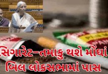 Excise Duty on Tobacco: સિગારેટ–તમાકુ થશે મોંઘાં; ‘સ્વાસ્થ્ય સુરક્ષા થી રાષ્ટ્રીય સુરક્ષા’ બિલ લોકસભામાં પાસ Excise Duty on Tobacco