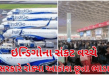 Indigo Crisis News:મુસાફરોને રાહત! ઇન્ડિગોના સંકટ વચ્ચે સરકારે રોક્યા ‘આકાશ છૂતા ભાડા, લાગુ કરાયો ફેર કેપ Indigo Crisis