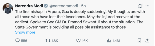 Goa Nightclub Tragedy