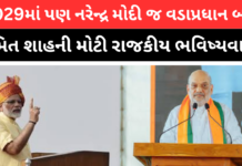 Amit Shah:‘લખી રાખજો, 2029માં પણ નરેન્દ્ર મોદી જ વડાપ્રધાન બનશે’અમદાવાદમાં ગૃહમંત્રી અમિત શાહની મોટી રાજકીય ભવિષ્યવાણી, Amit Shah
