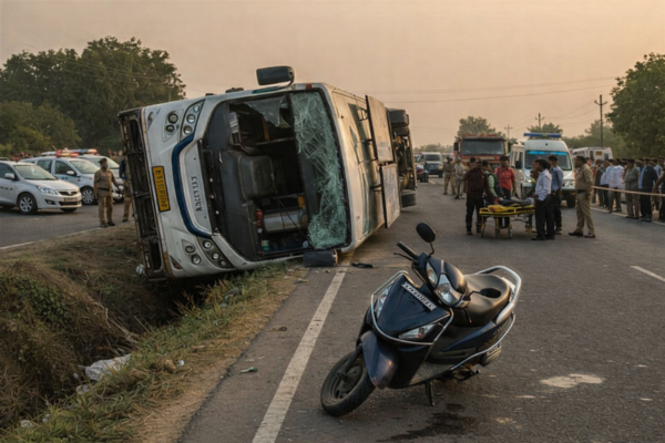 Harij Chansma Highway Accident