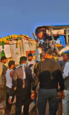 Aravalli Bus Crashes in Jodhpur