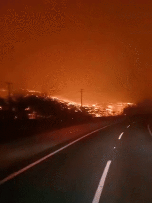 Massive Wildfires Ravage Chile