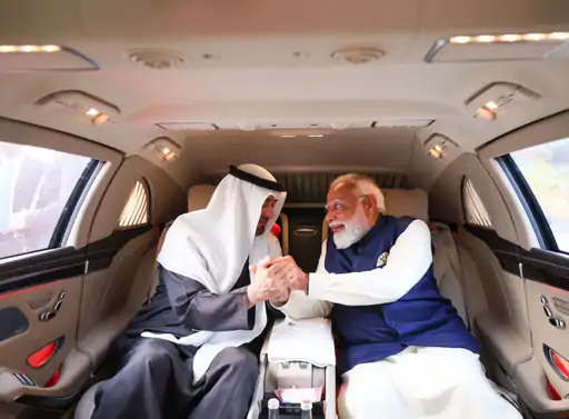 PM Modi Receives UAE President
