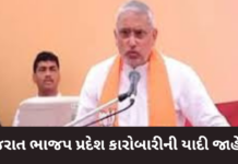 Gujarat BJP :ગુજરાત ભાજપ પ્રદેશ કારોબારીની જાહેરાત 26 આમંત્રિત સભ્યો સહિત 106 લોકોને સ્થાન, પ્રદેશ પ્રમુખે જાહેર કરી યાદી Gujarat BJP
