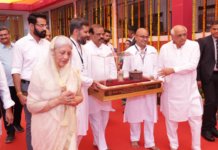 Gujarat Dy CM Harsh Sanghavi:નાયબ મુખ્યમંત્રી હર્ષ સંઘવી અને રાજ્યપાલ આચાર્ય દેવવ્રત શ્રીલંકાના પવિત્ર પ્રવાસે Gujarat